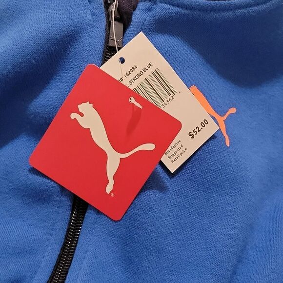 Puma 3 Piece Jacket Pants Shirt Sweatsuit Size 6 New - Picture 6 of 8